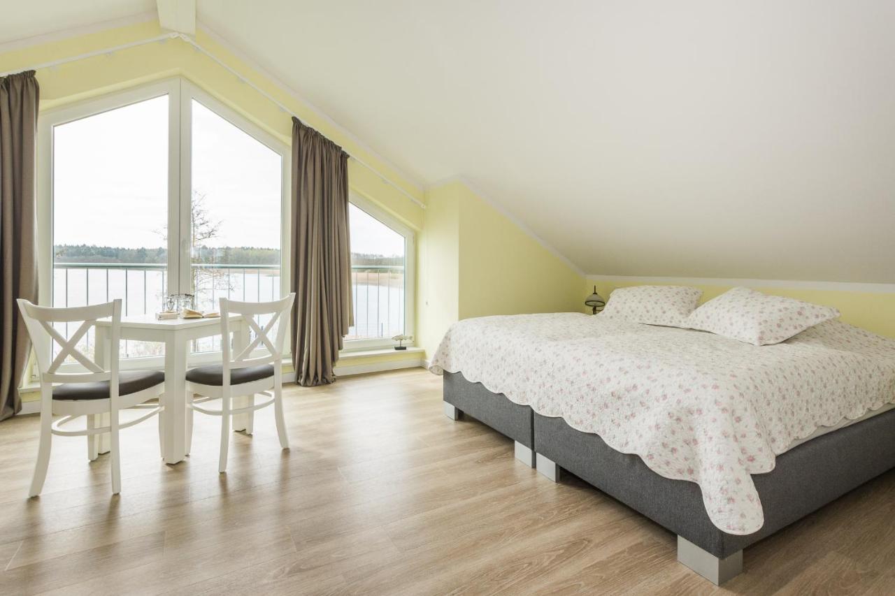 Luxus-See-Domizil Mit Sauna, Kamin Und Boot-130 Qm Fuer 6 Personen Krakow am See Bagian luar foto