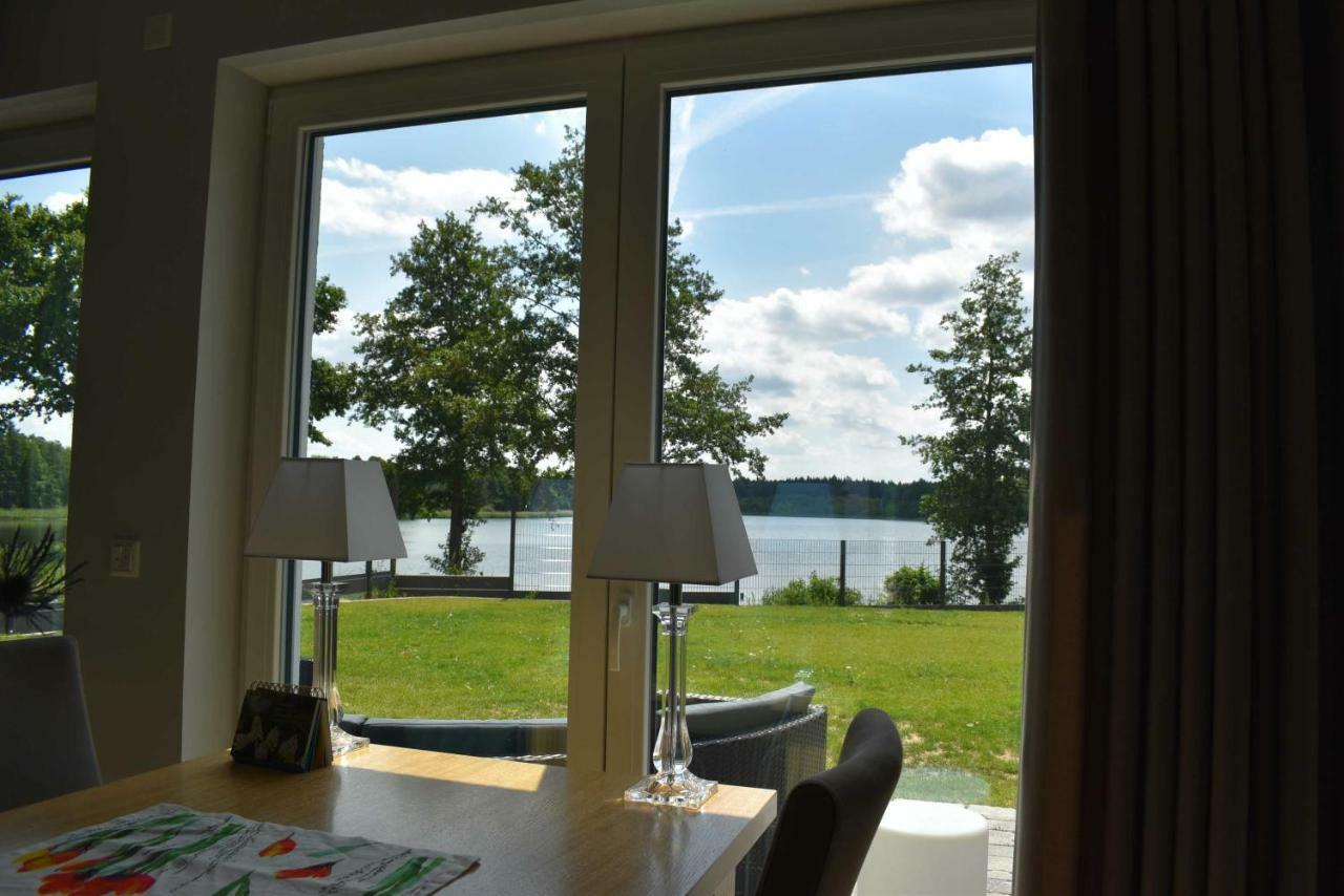 Luxus-See-Domizil Mit Sauna, Kamin Und Boot-130 Qm Fuer 6 Personen Krakow am See Bagian luar foto