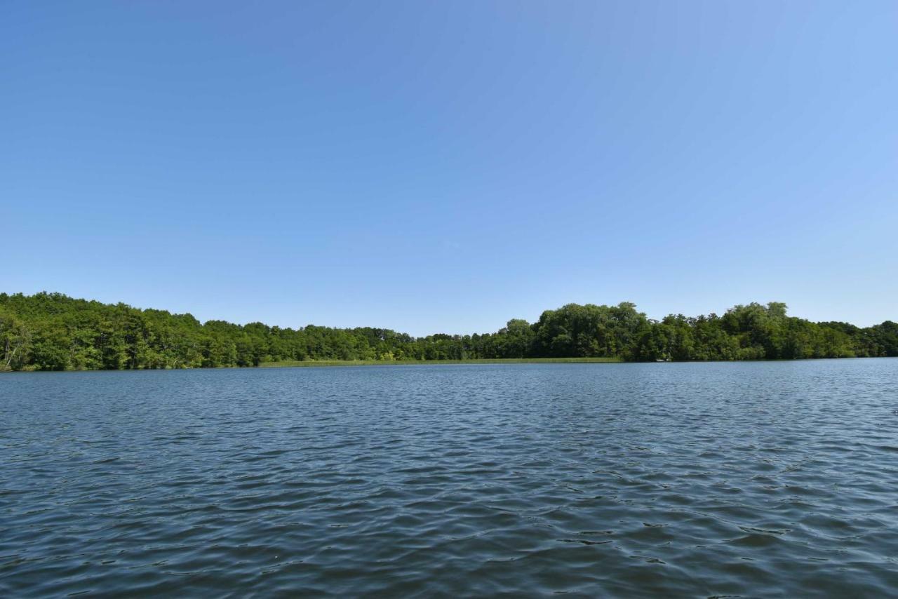 Luxus-See-Domizil Mit Sauna, Kamin Und Boot-130 Qm Fuer 6 Personen Krakow am See Bagian luar foto
