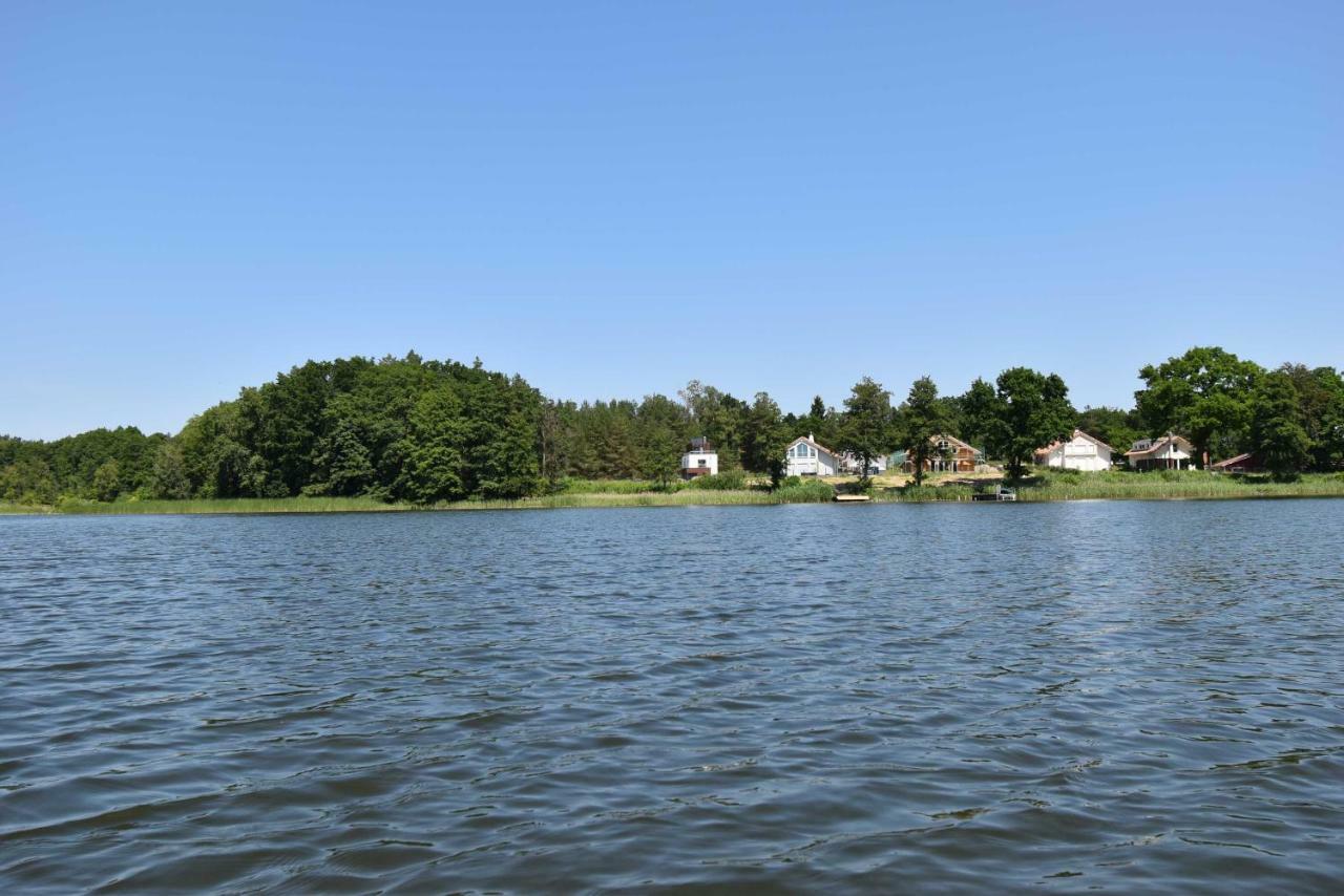 Luxus-See-Domizil Mit Sauna, Kamin Und Boot-130 Qm Fuer 6 Personen Krakow am See Bagian luar foto