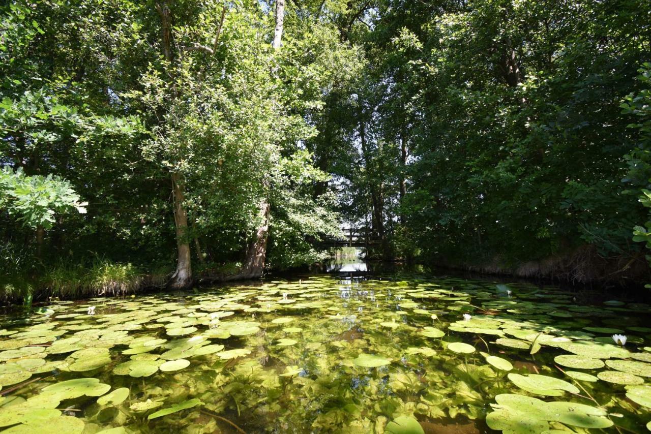 Luxus-See-Domizil Mit Sauna, Kamin Und Boot-130 Qm Fuer 6 Personen Krakow am See Bagian luar foto